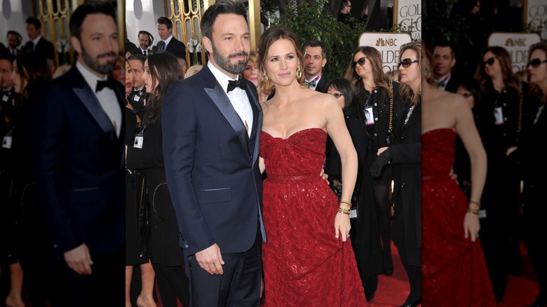 Ben Affleck & Jennifer Garner at the 2013 Golden Globe Awards