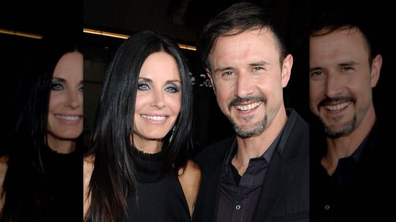 Courteney Cox & David Arquette at the premiere of "Scream 4" in 2011