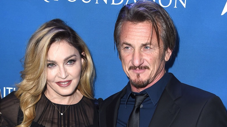 Madonna & Sean Penn at a benefit in 2016