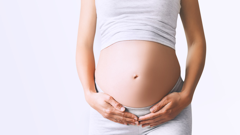 pregnant belly