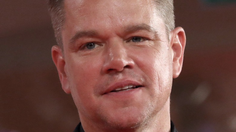 Matt Damon on the red carpet