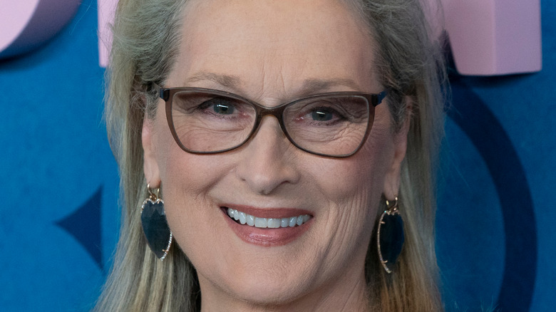 Meryl Streep on the red carpet 