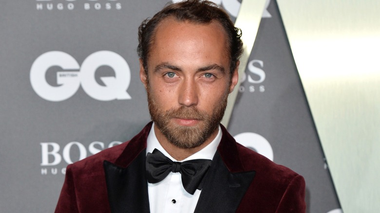 Kate Middleton's brother, James Middleton, posing at an event