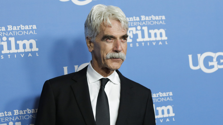 Sam Elliott on red carpet