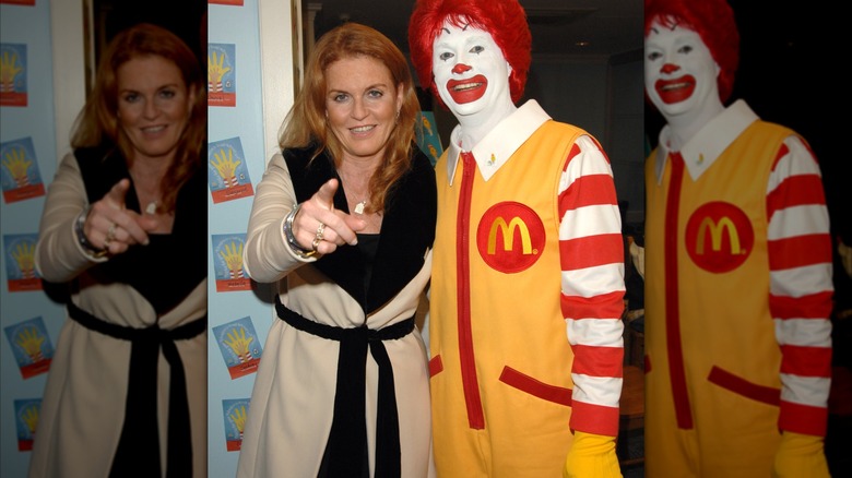 Sarah Ferguson visited the Ronald McDonald House