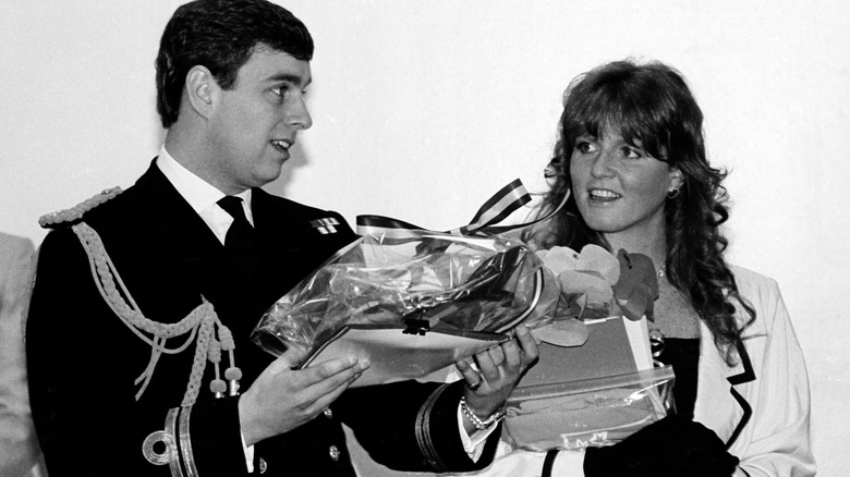 Prince Andrew and Sarah Ferguson in the 1980s