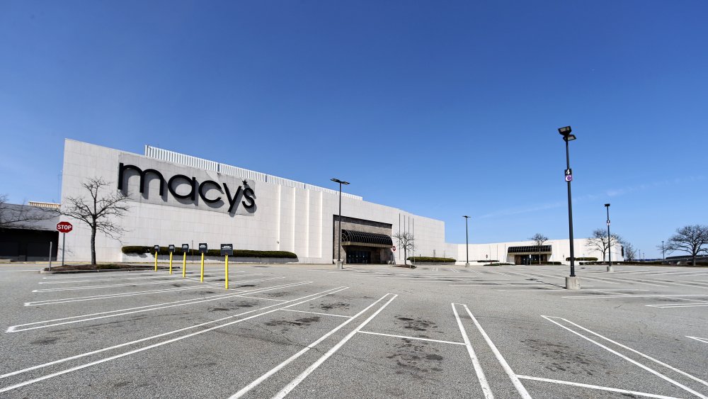View of Macy's from the carpark