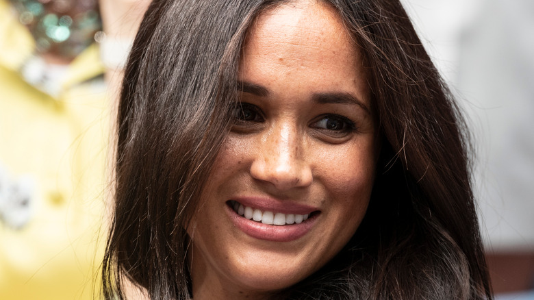 Meghan Markle smiling