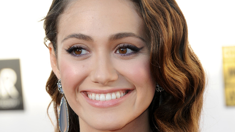 Emmy Rossum smiling 