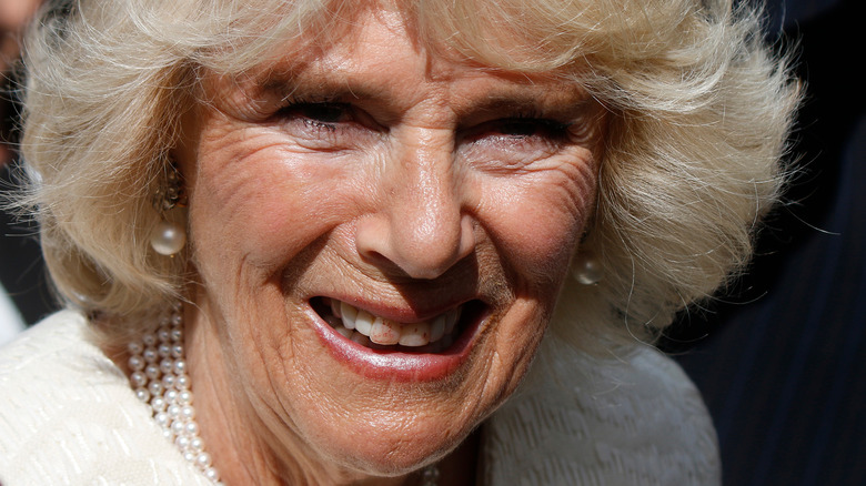 Camilla Parker Bowles smiling 