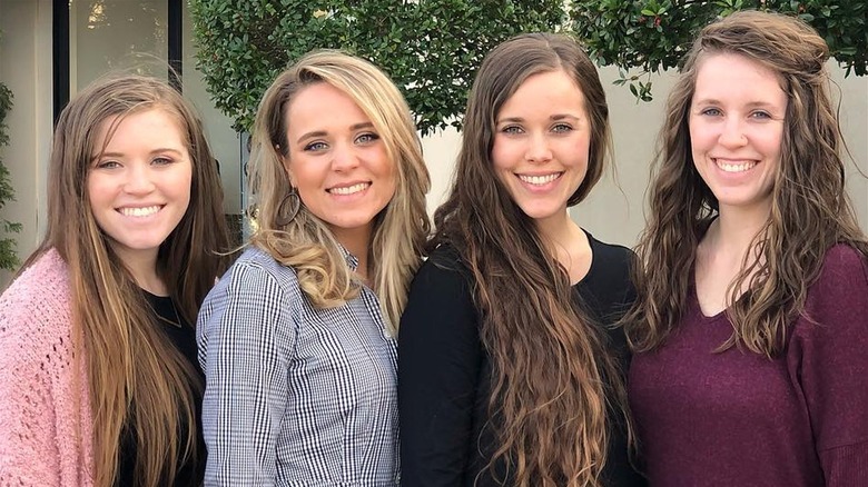 Joy, Jinger, Jessa, and Jill Duggar