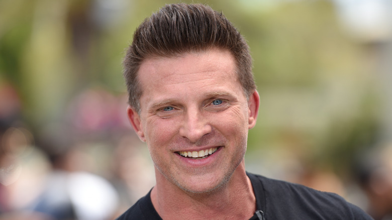 Steve Burton smiling