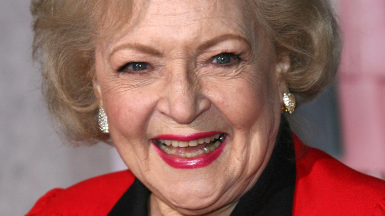 Betty White smiling