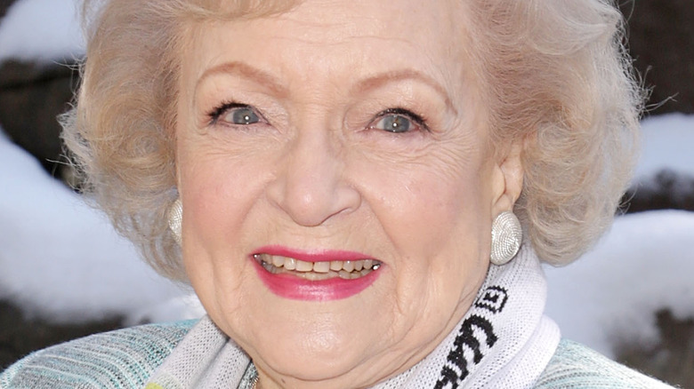 Betty White smiling