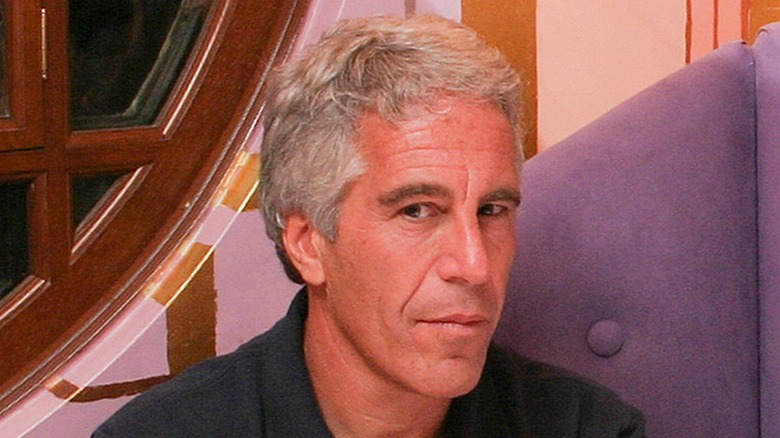 Jeffrey Epstein looking at camera