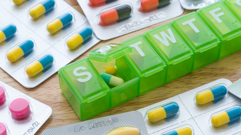 Pill dispenser and medication