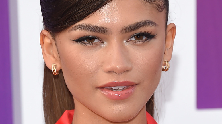 Zendaya on a red carpet