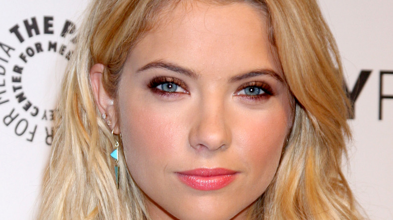 Ashley Benson promoting "Pretty Little Liars"