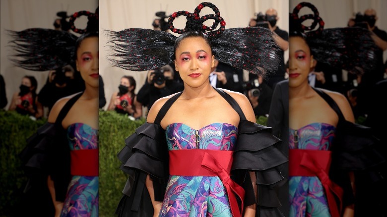 Naomi Osaka's outfit at the Met Gala