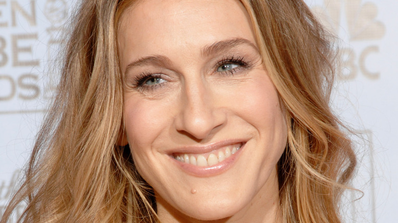 Sarah Jessica Parker smiles