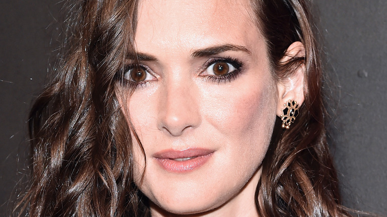 Winona Ryder posing for a picture in 2016