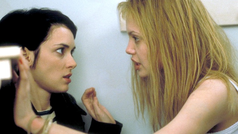 Winona Ryder and Angelina Jolie in Girl Interrupted