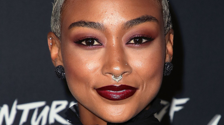 Tati Gabrielle on the red carpet 