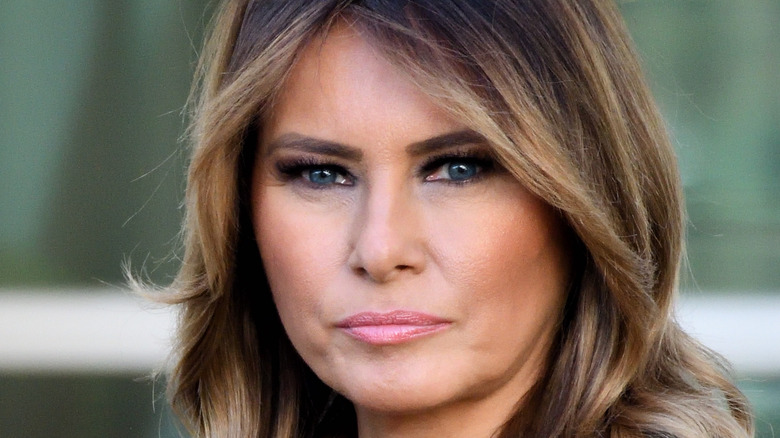 Melania Trump up close