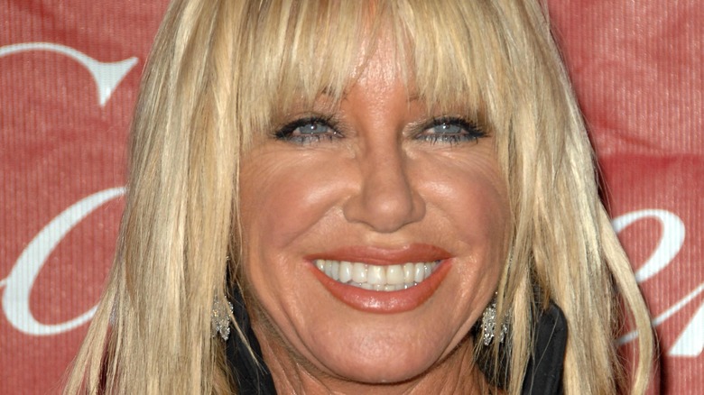 Suzanne Somers smiling