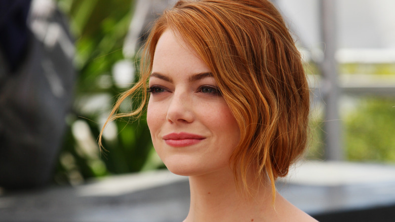 Emma Stone smiling