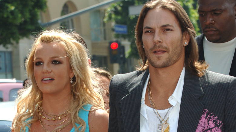 Britney Spears and Kevin Federline in 2005