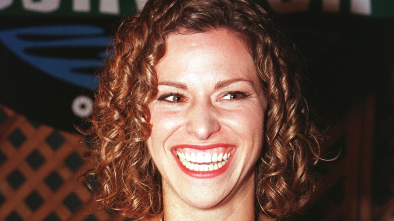 Contestant Stacey Stillman arrives for the "Survivor: The Reunion" party at the CBS studios August 23, 2000