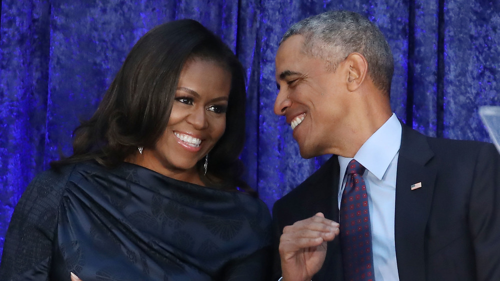 Barack Obama and Michelle Obama 