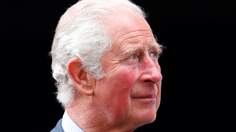 King Charles III at an event