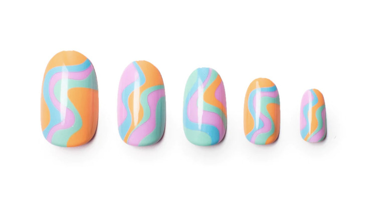 2. Custom Designed Nail Art Stickers - wide 4