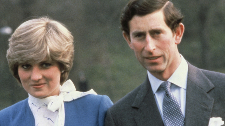 King Charles III (then prince) and Princess Diana engagement interview