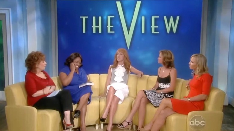 Kathy Griffin as a panelist on "The View"