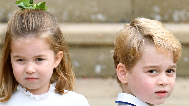 Prince George and Princess Charlotte