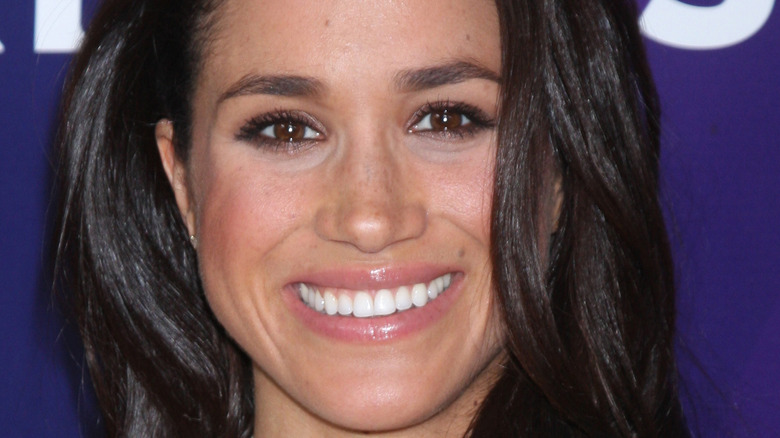 Meghan Markle smiling 