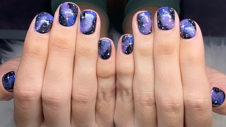 7. 40+ Mesmerizing Galaxy Nail Art Designs for Your Next Manicure - wide 3