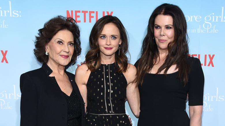 Kelly Bishop, Alexis Bledel and Lauren Graham