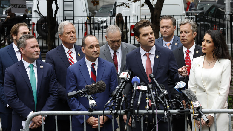 GOP leaders at Trump's trial