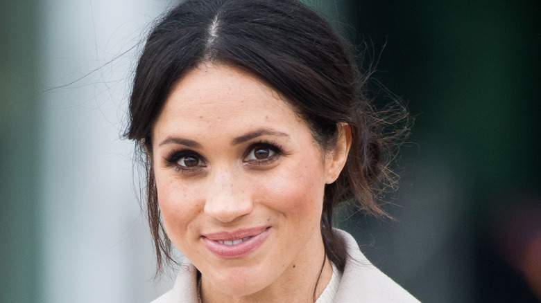 Meghan Markle smiling