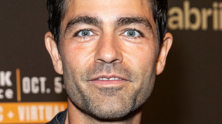 Adrian Grenier at cocktail party