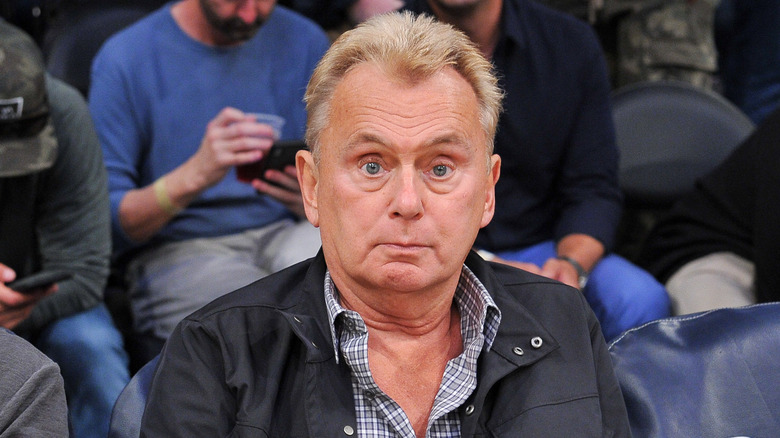 Pat Sajak hosting "Wheel of Fortune"