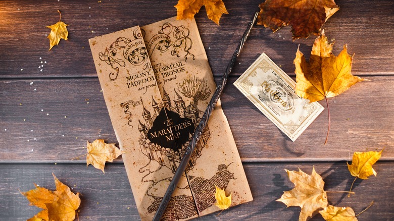 The Marauders Map from Harry Potter
