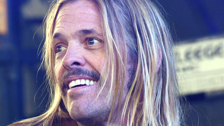 Taylor Hawkins smiling 