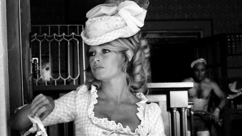 Brigitte Bardot in vintage photo