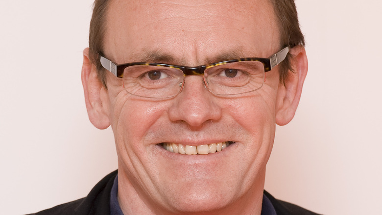 Sean Lock on the red carpet