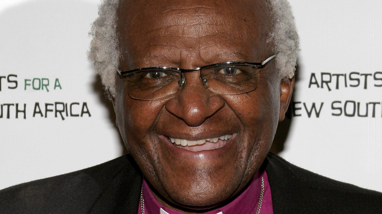 Desmond Tutu smiling